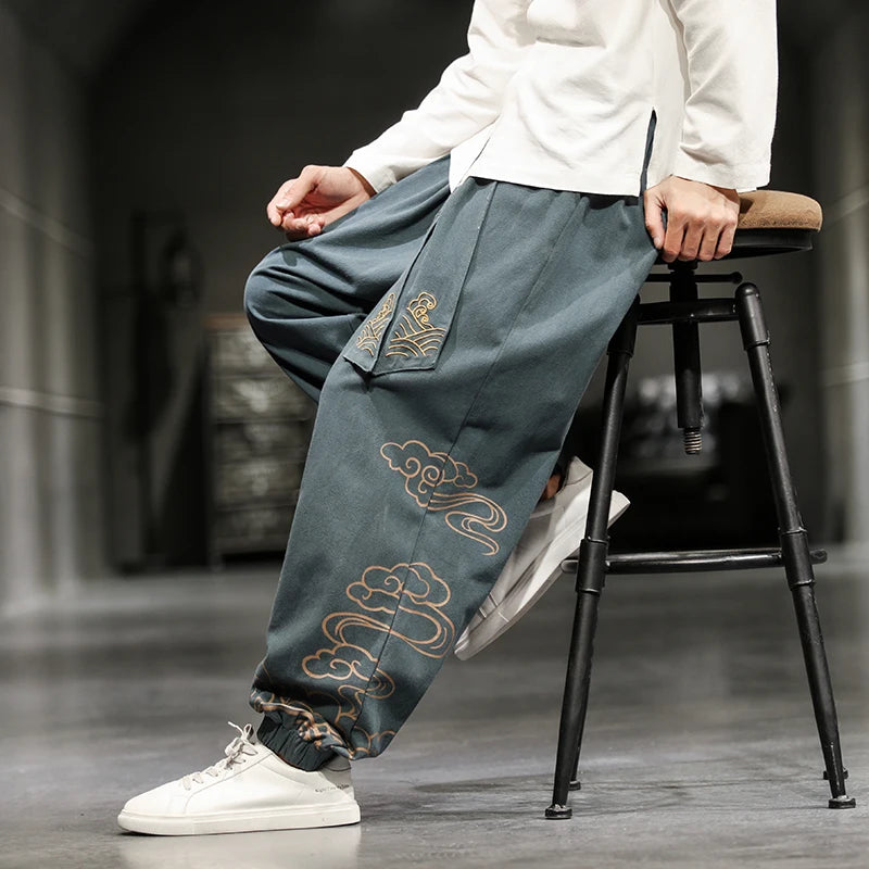 Men's Oversize Wied Leg Pants