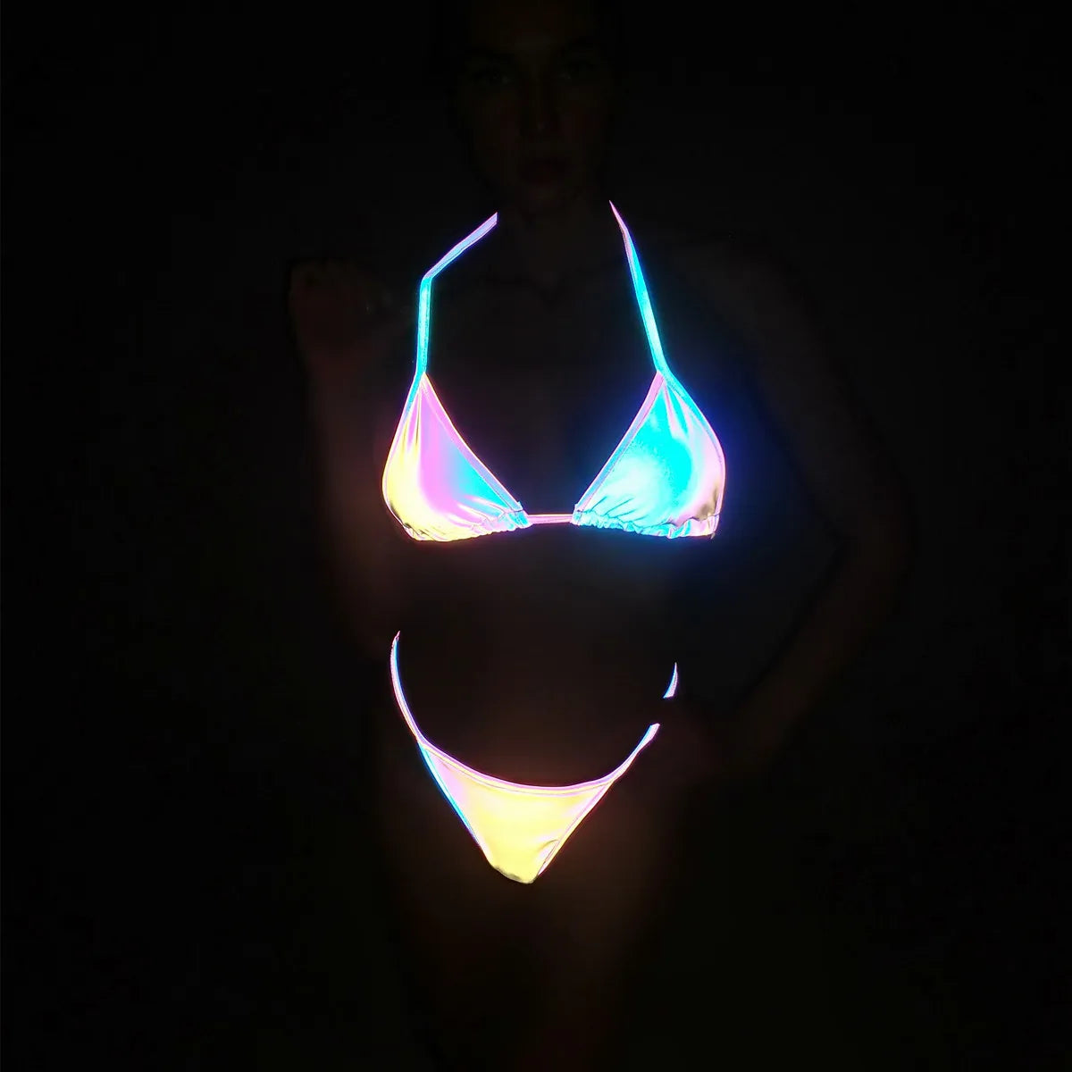 Colorful Reflective Bikini