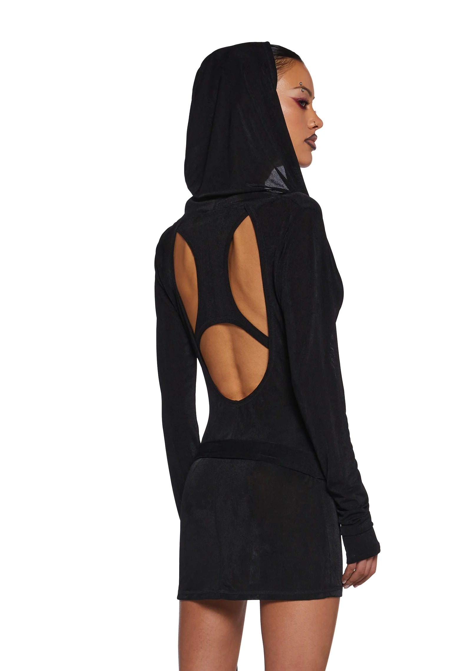 Desert hooded dress