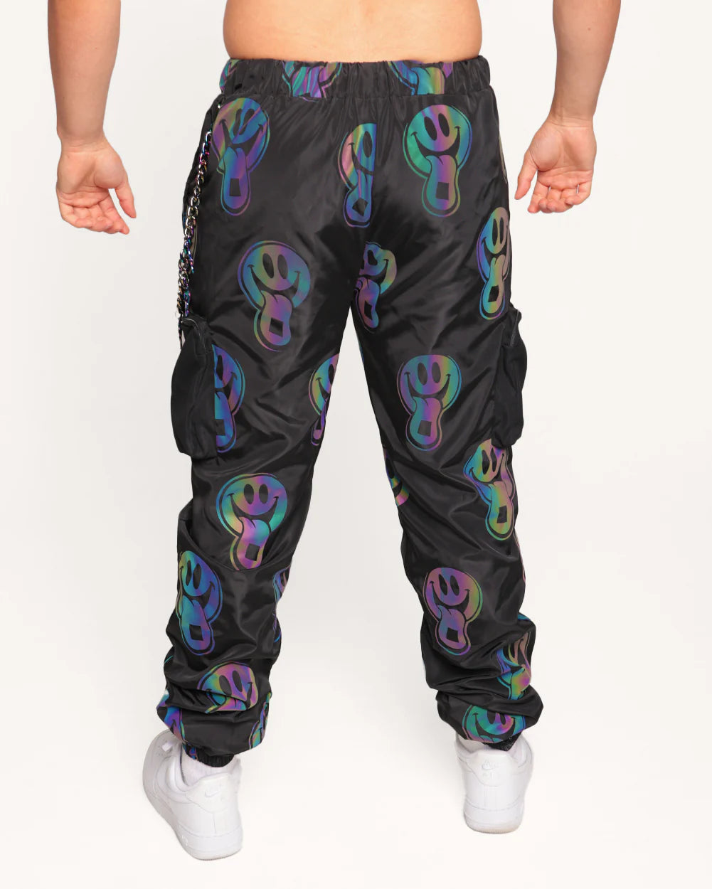 Happy reflective joggers men