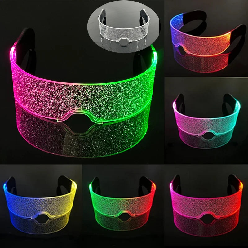 Led Cyberpunk Visor Glasses