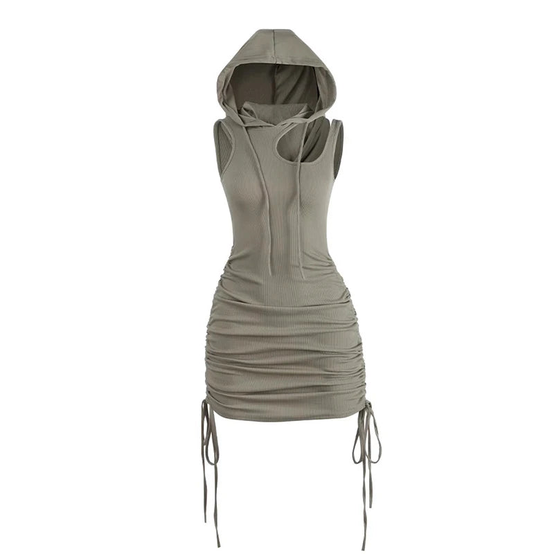 Hooded dress