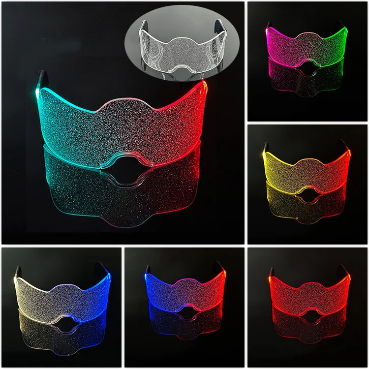 Led Cyberpunk Visor Glasses