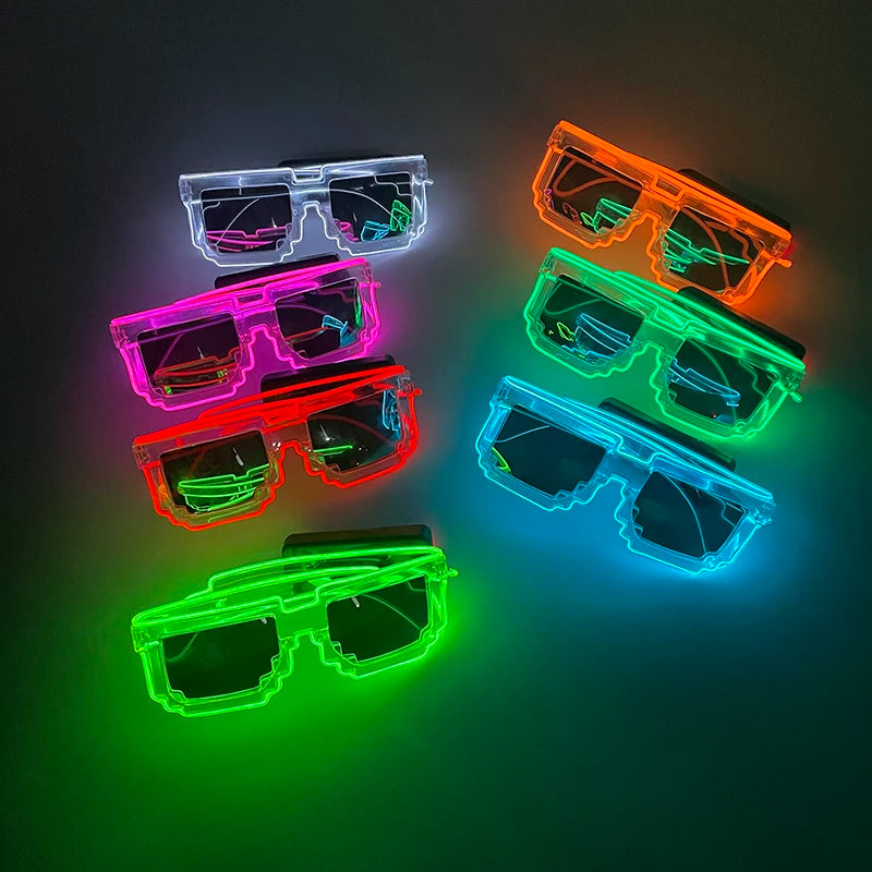 Wireless Glowing Mosaic Glasses