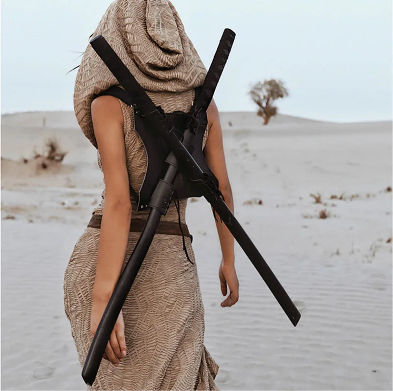 Hooded Dress+Oversleeves Burning man