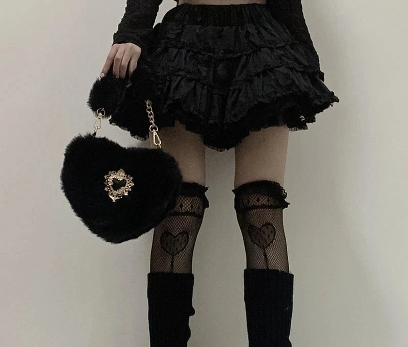 Gothic Heart Shoulder Bags