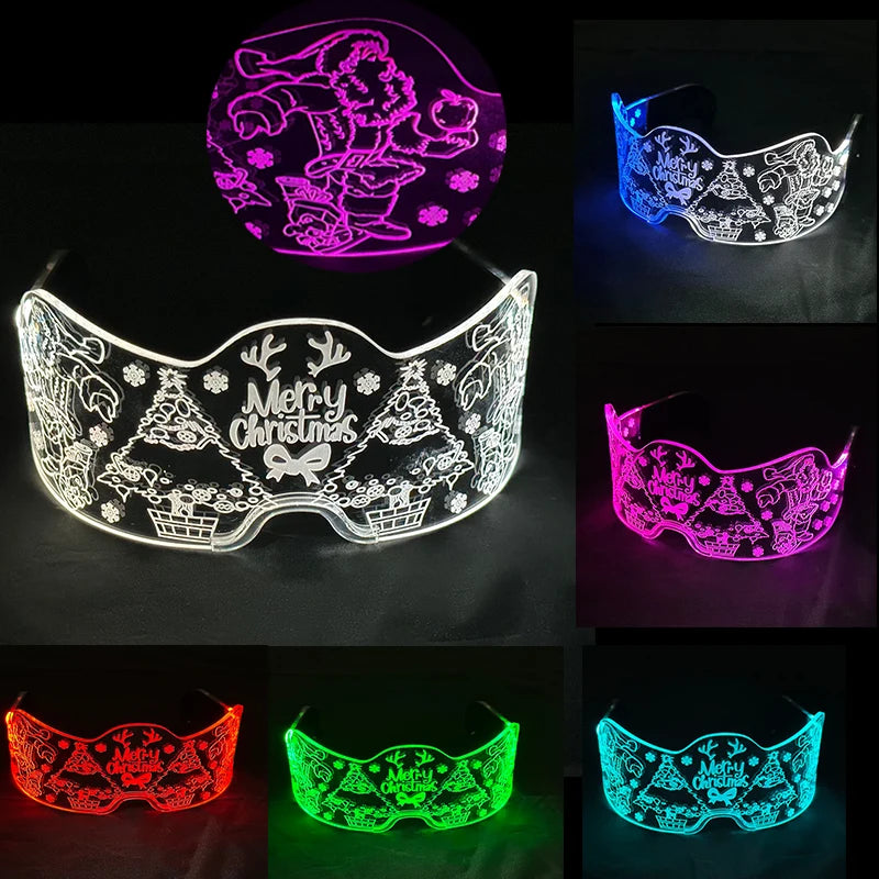 Led Cyberpunk Visor Glasses