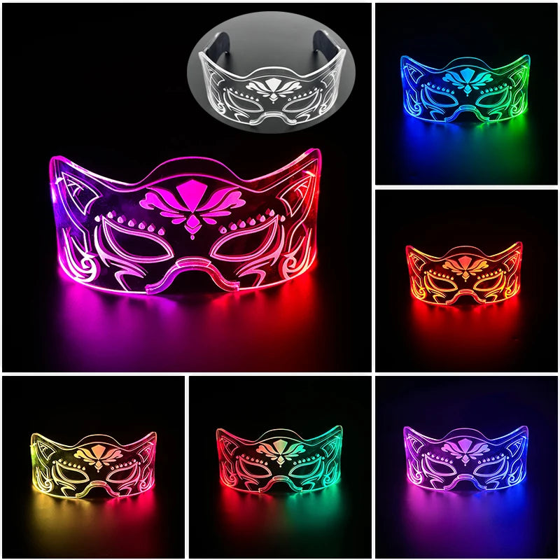 Led Cyberpunk Visor Glasses