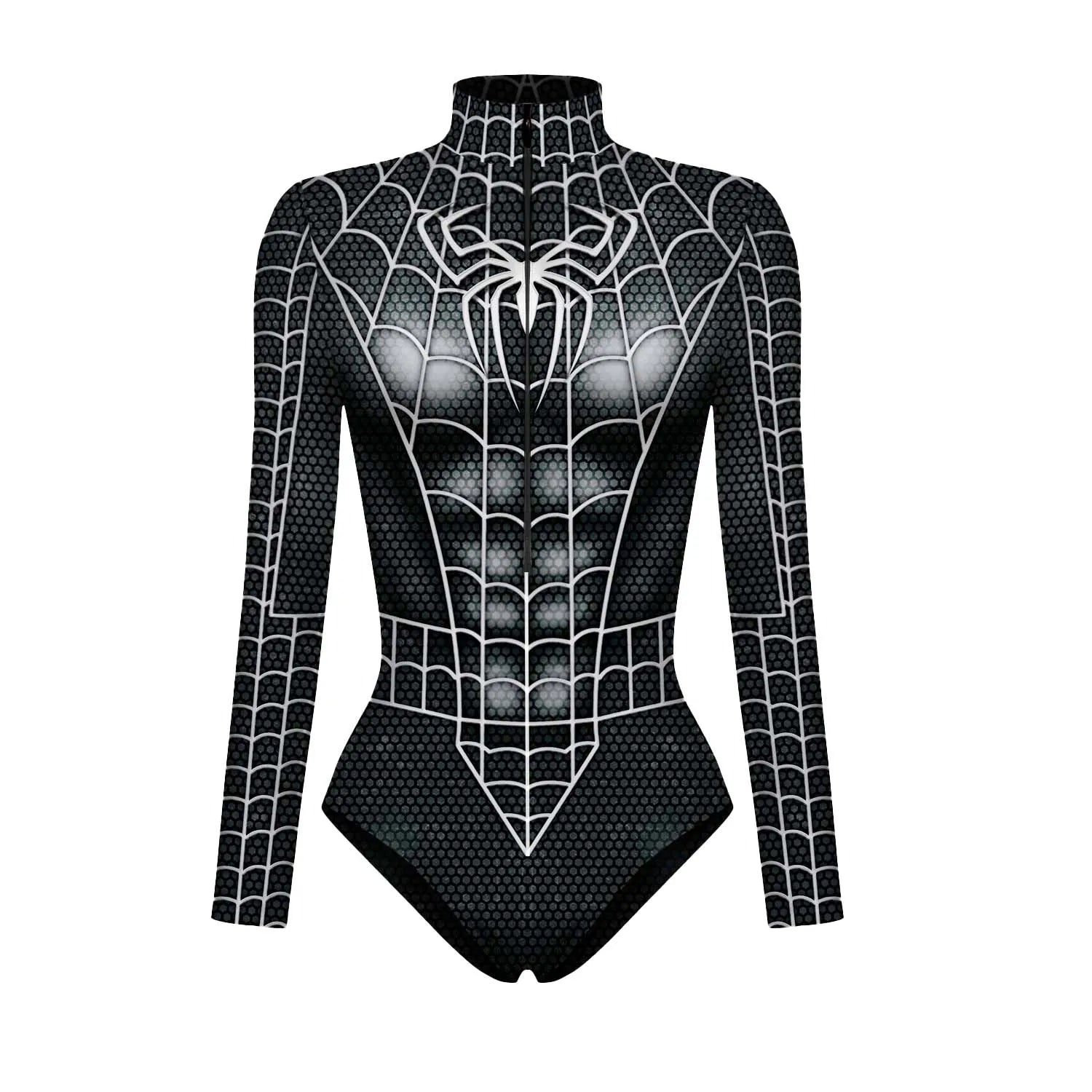 Spider black raving Bodysuit