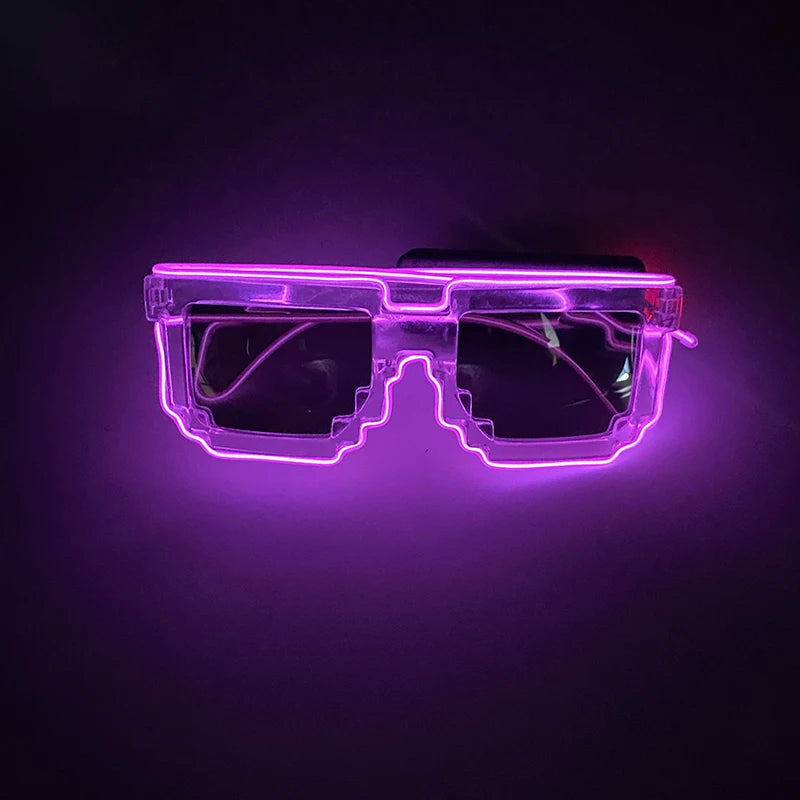 Wireless Glowing Mosaic Glasses