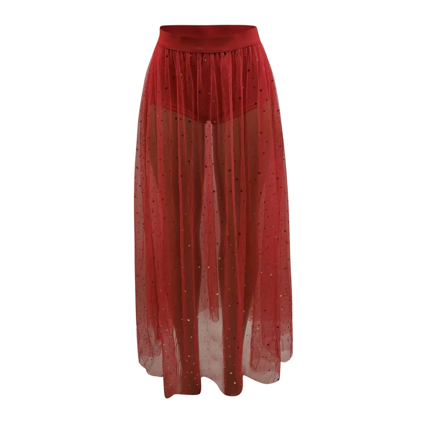 Waist Maxi Skirt